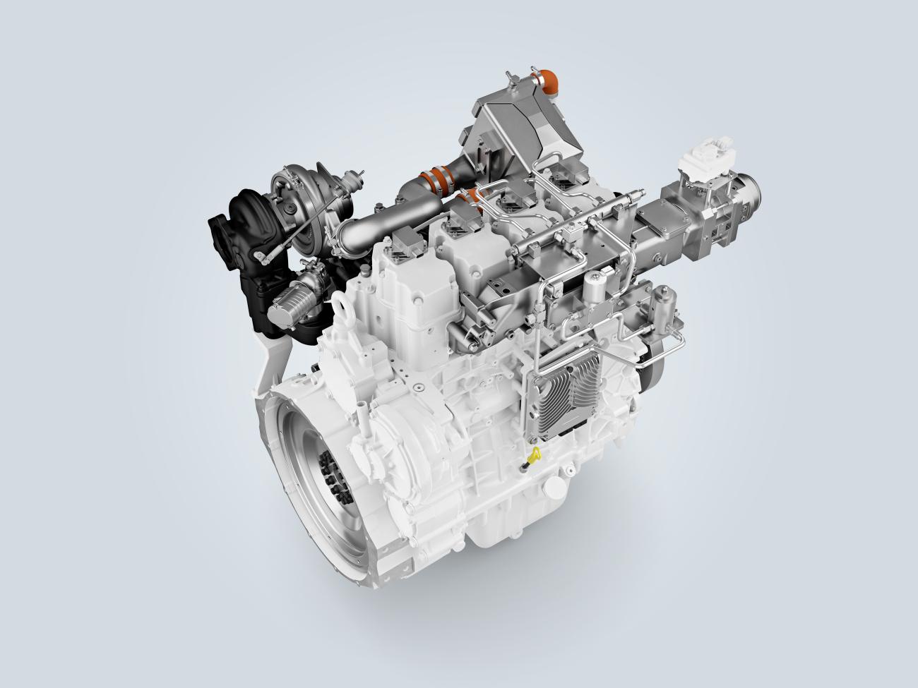 Liebherr waterstofmotor 