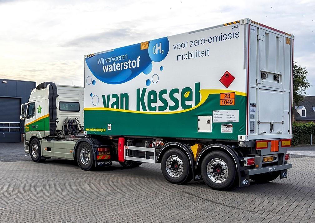 van kessel waterstoftransport