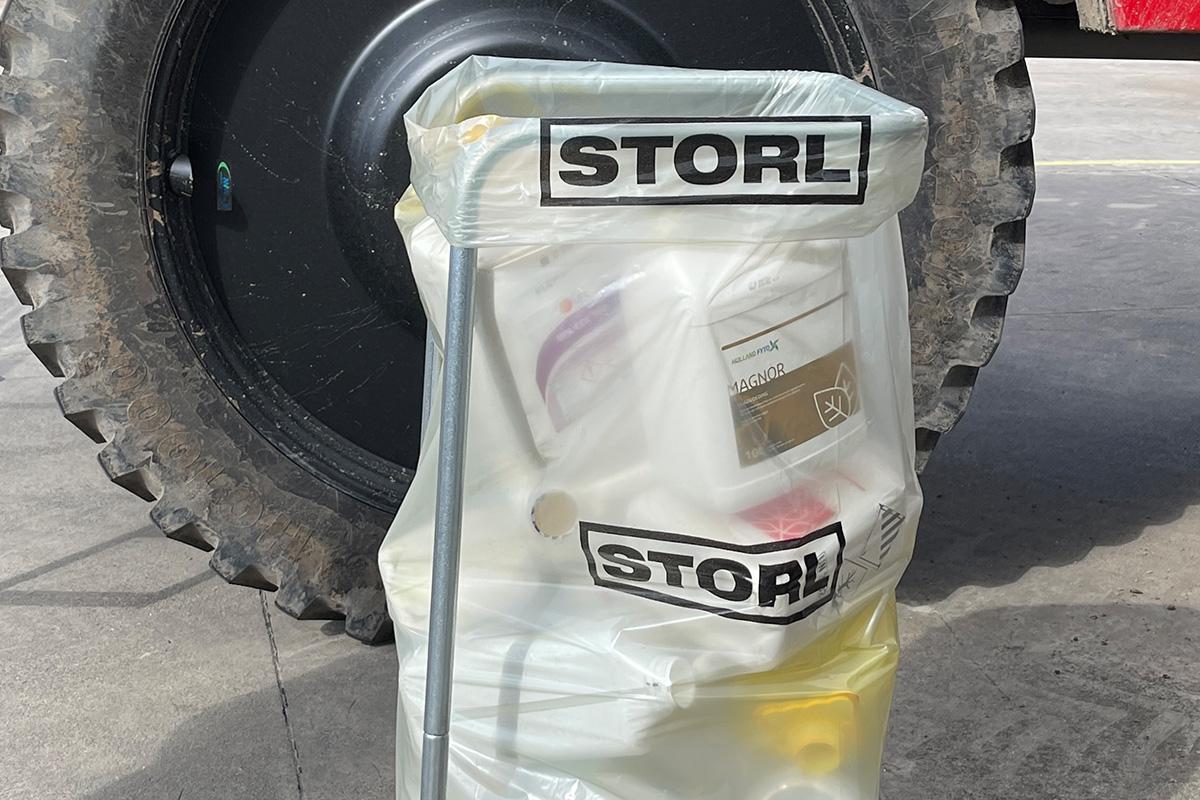 storl, pofytodsd, agrarisch loonwerk, gewasbescherming, verpakkingsmateriaal, inzamelen, 2023, 2