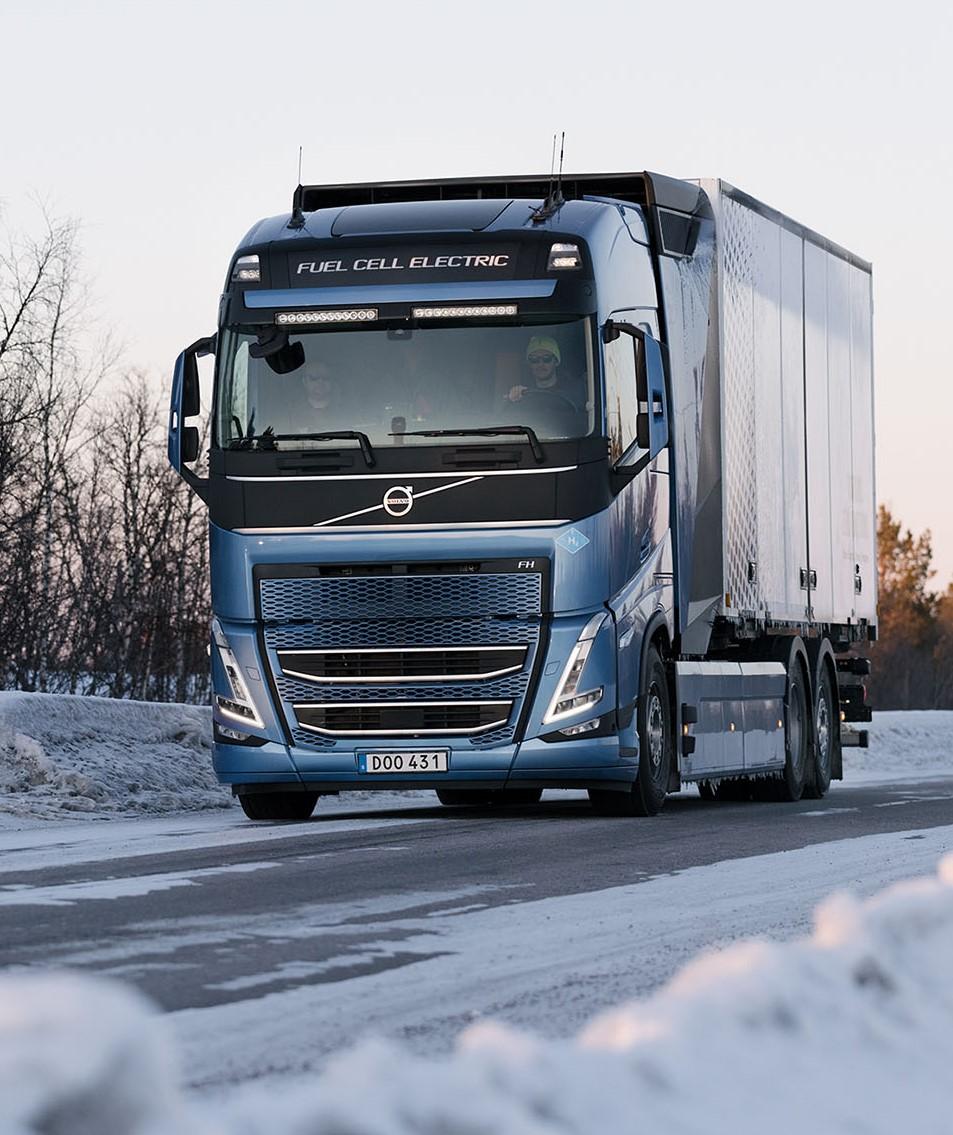 volvo waterstoftruck 