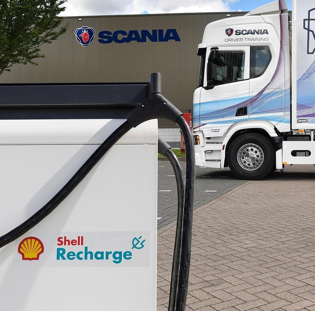 shell recharge bij scania 