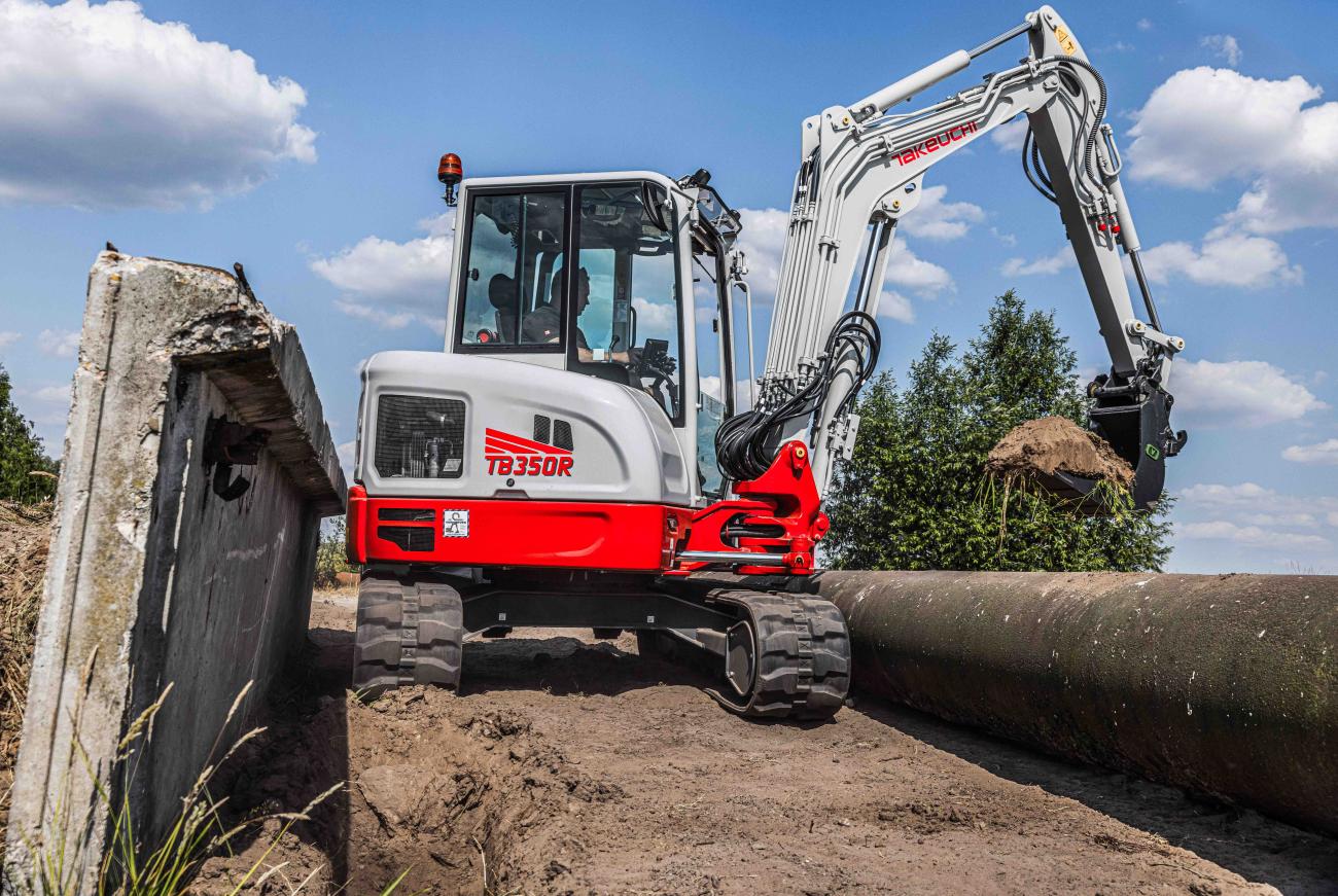 takeuchi TB350R minigraafmachine
