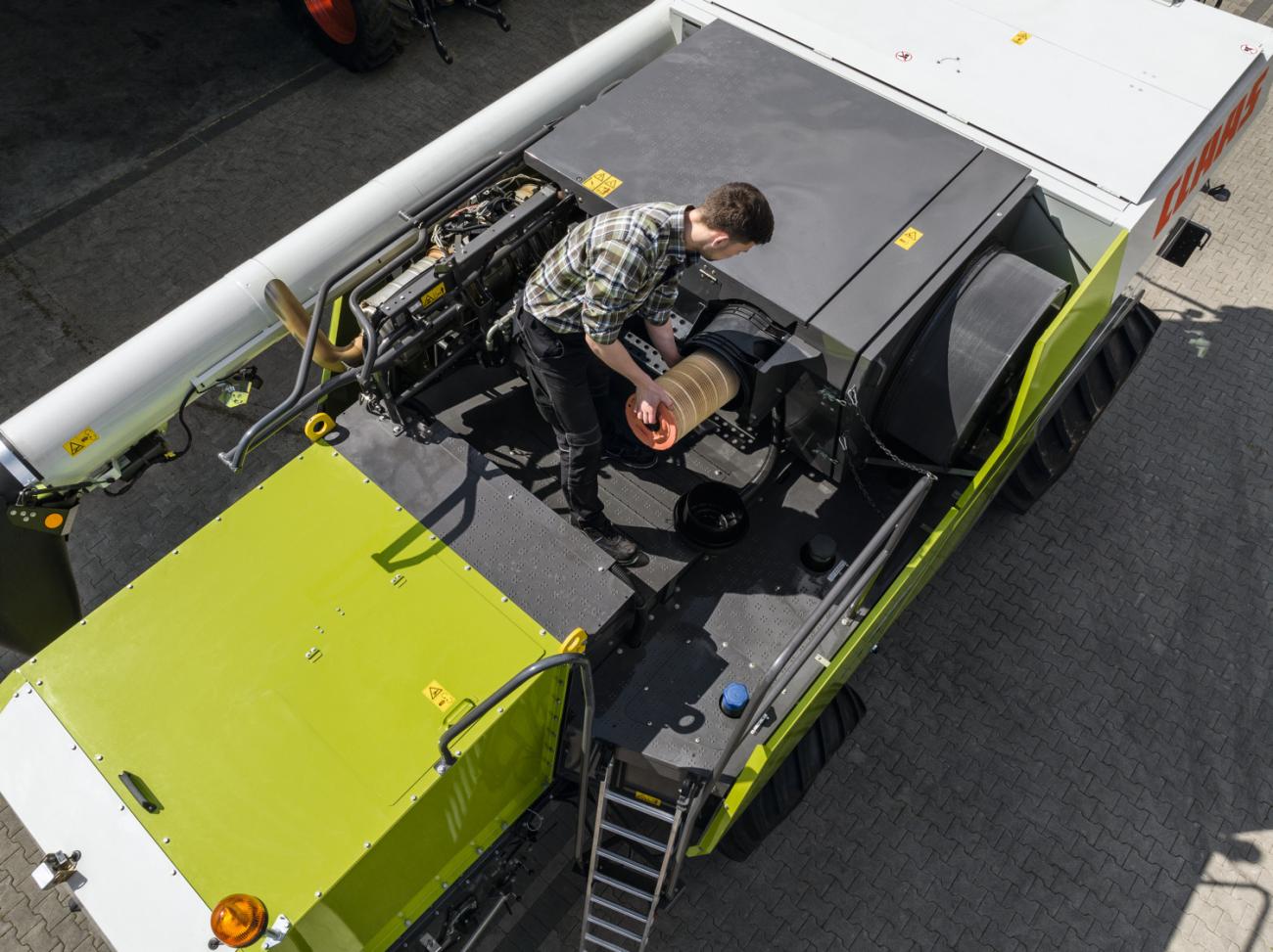 claas evion maaidorser 