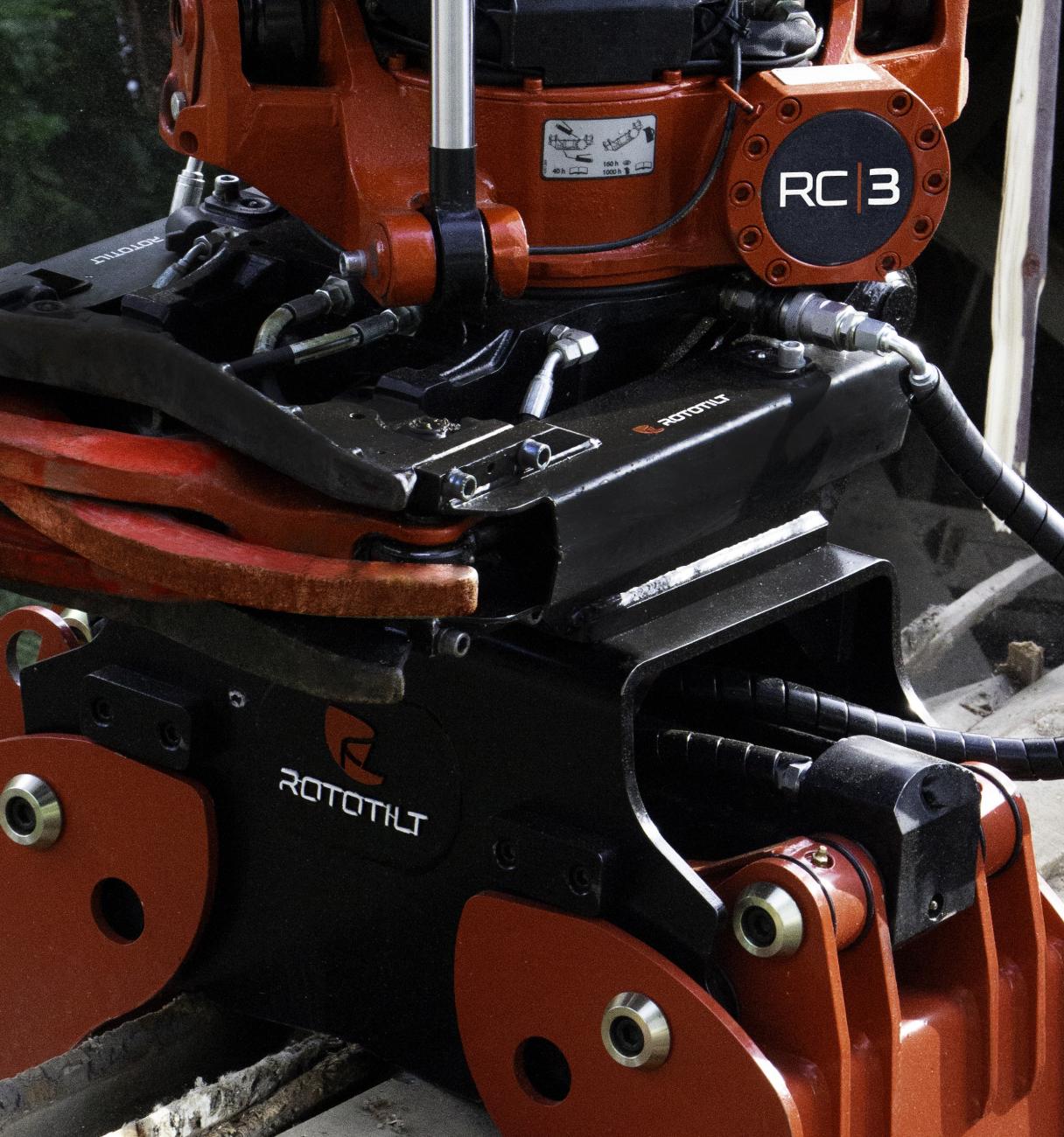 Rototilt RC3 draaikantel 