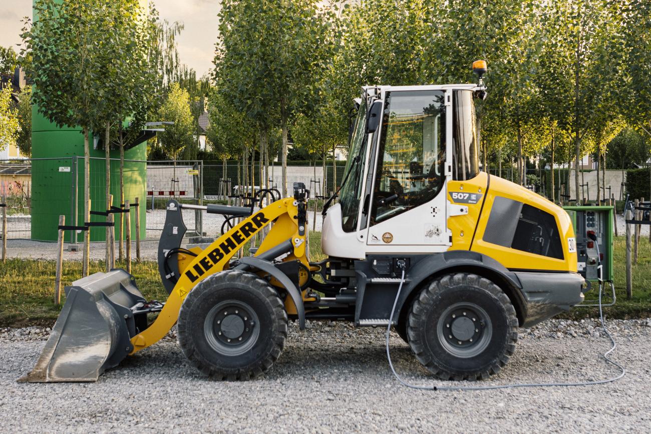 liebherr L507e elektrische wiellader 
