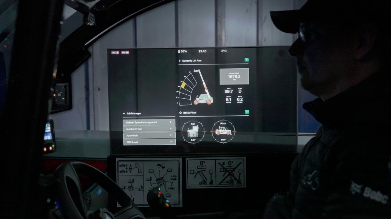 Bobcat Oled schermtechnologie