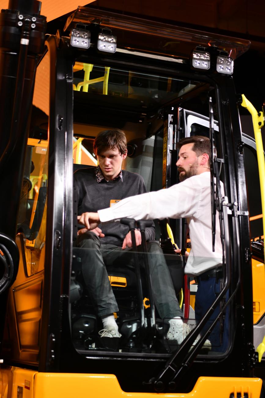 cabine JCB 370x rupsgraafmachine 