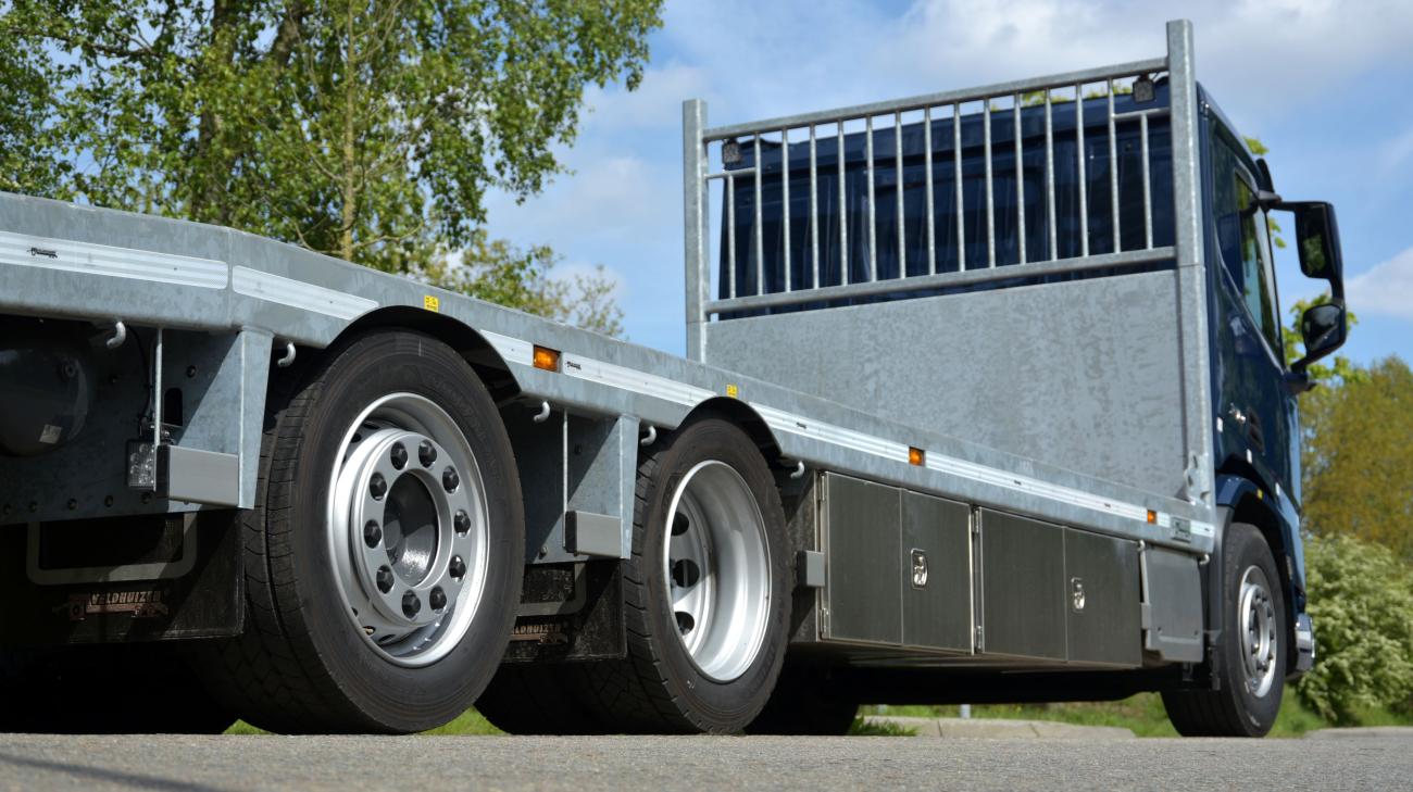 veldhuizen Daf oprijwagen 