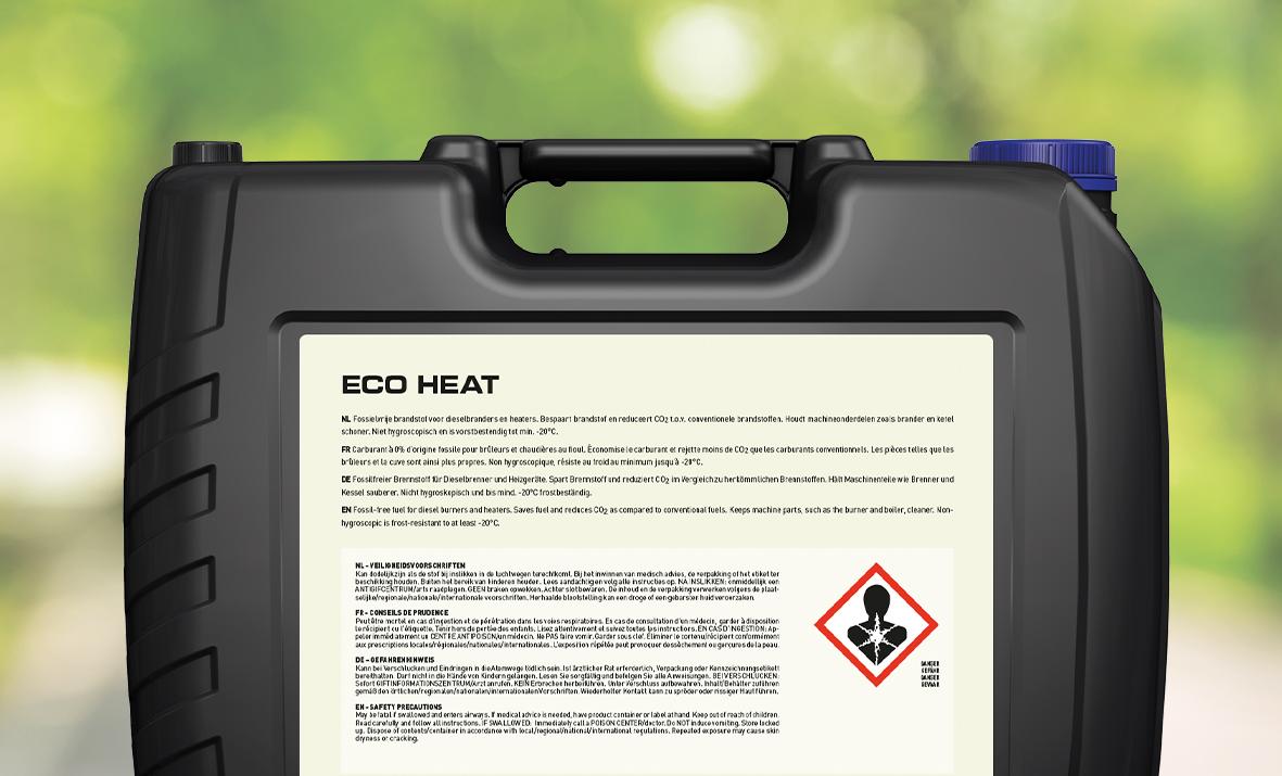 eco heat fossievrije brandstof voor heaters