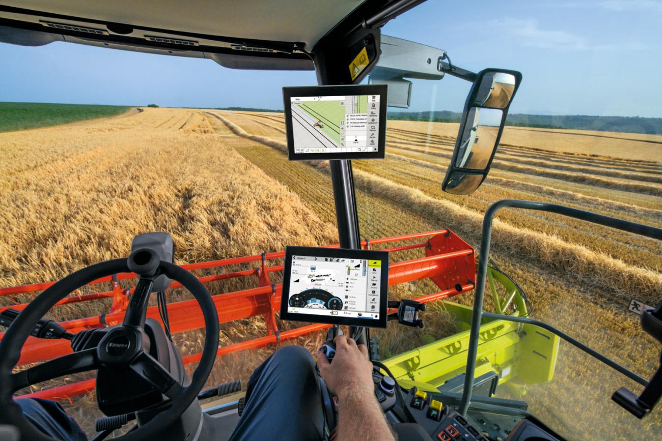 Claas Trion 740 maaidorser cabine