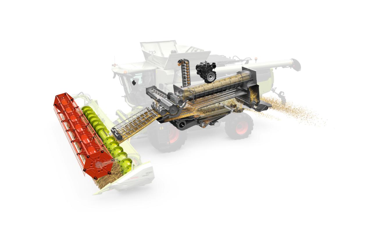 Claas Trion 740 maaidorser 