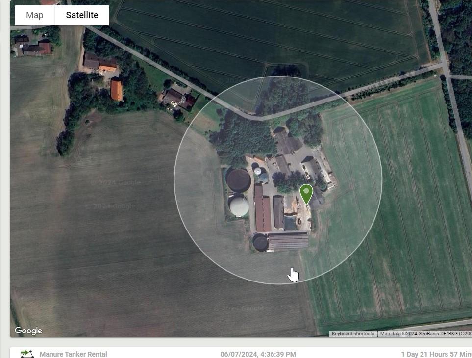 Krone Smart Telematics Plus Geofence 