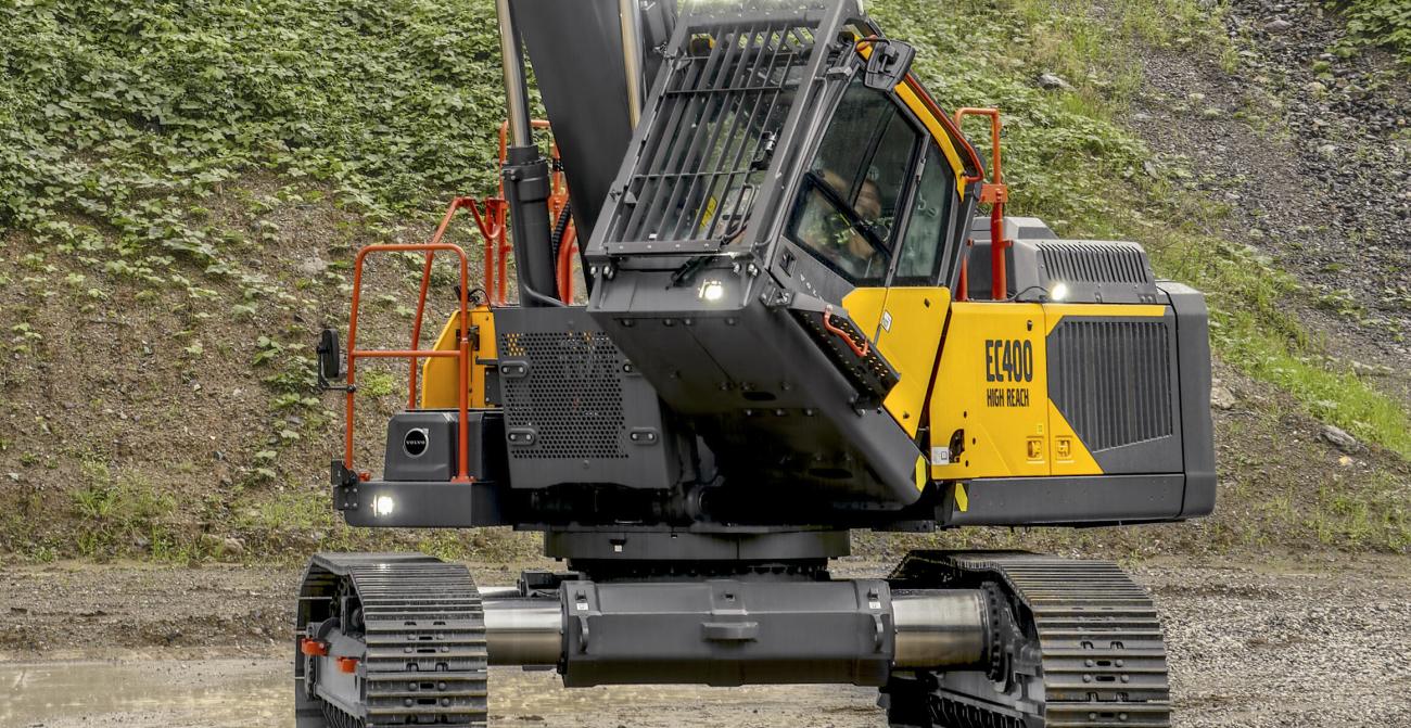 cabine zware VOlvo demolition graafmachine