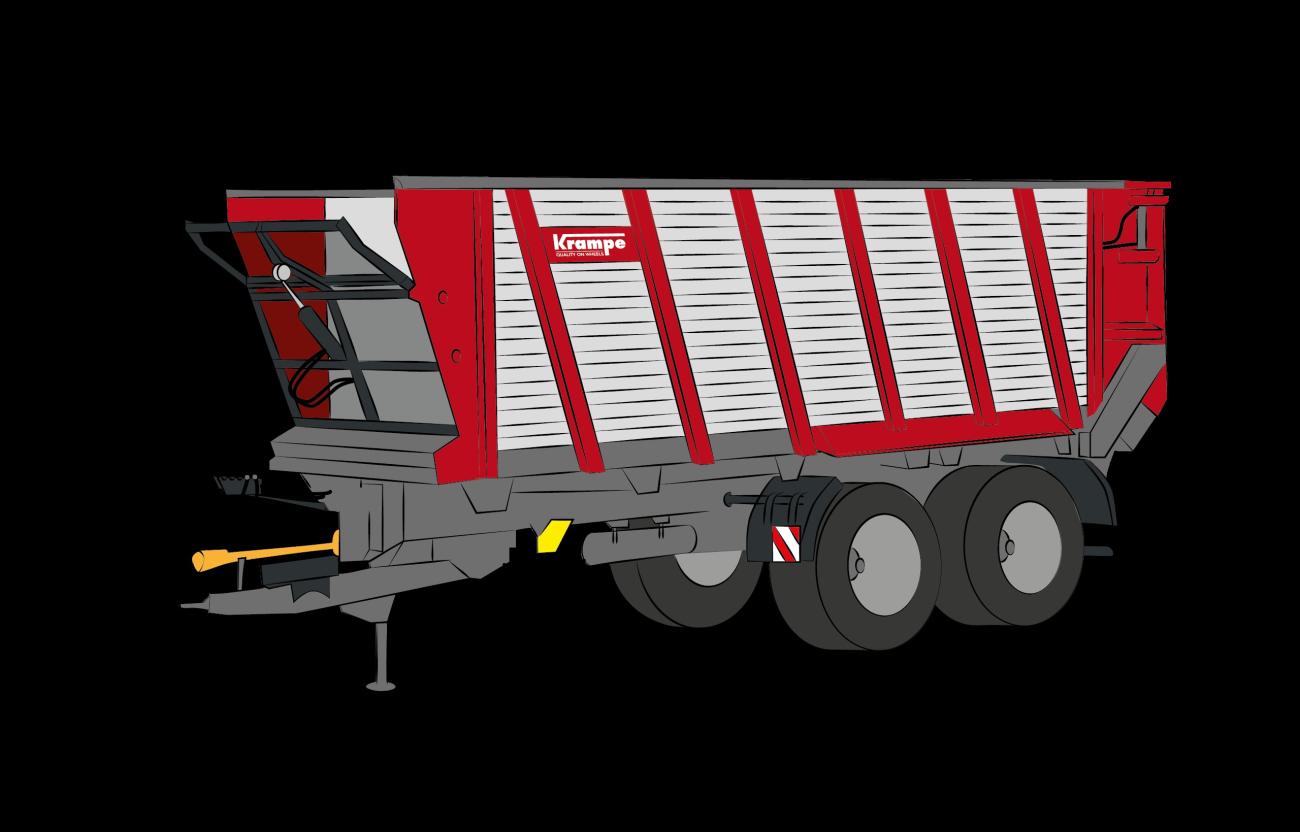 Krampe Radium silagewagen