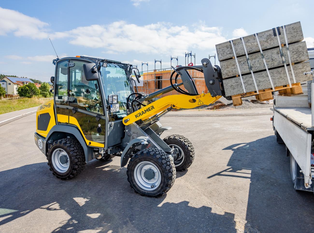 kramer 5045 compacte wiellader