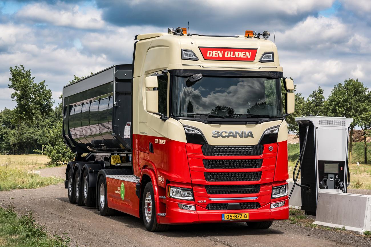 scania elektrische vrachtwagen