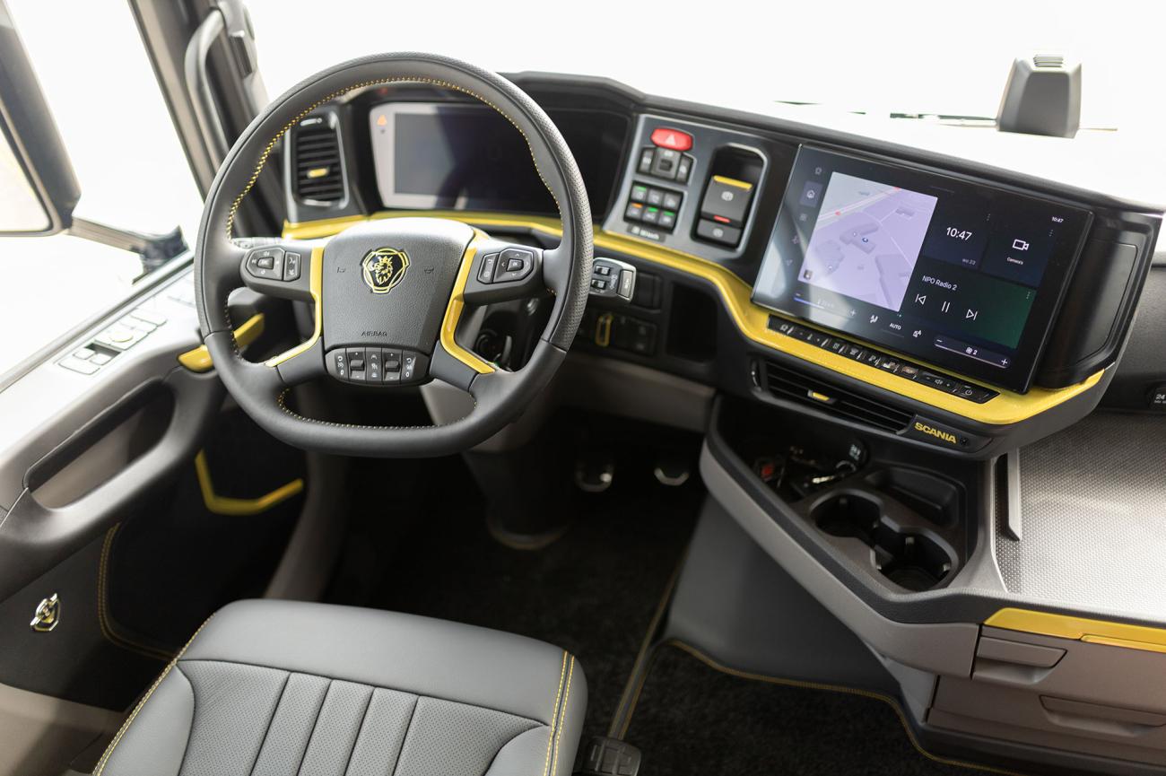 interieur miljoenste Scania uit Zwolle 
