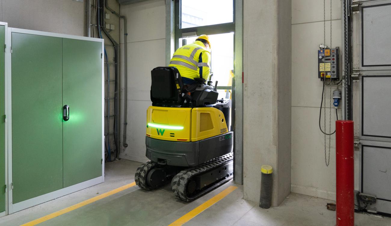 wacker neuson EZ10e minigraafmachine