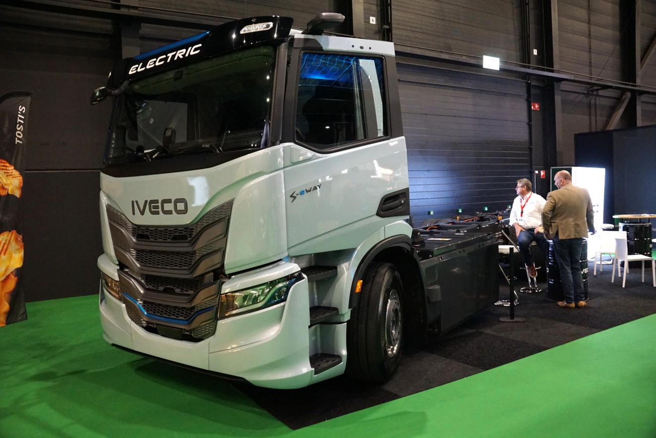Iveco S eway elektrische bakwagen 