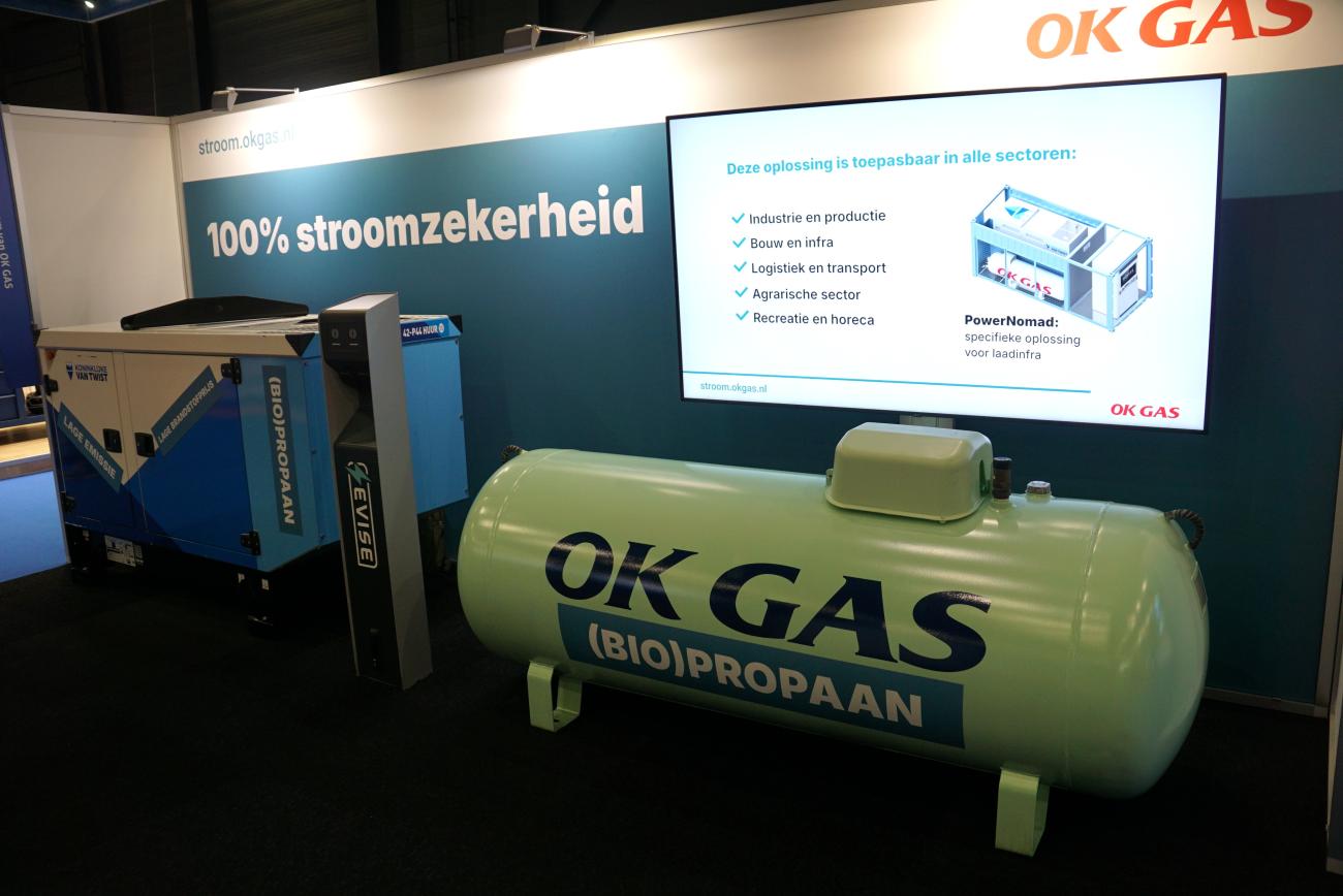 OK propaan met generator 