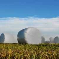 coveris unterland balen met gerecycled plastic 