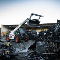 bobcat verreiker voor recycling 