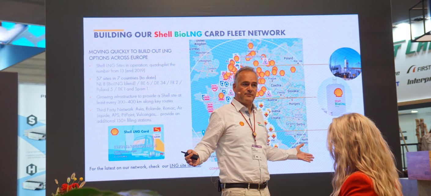 shell over bio LNG 