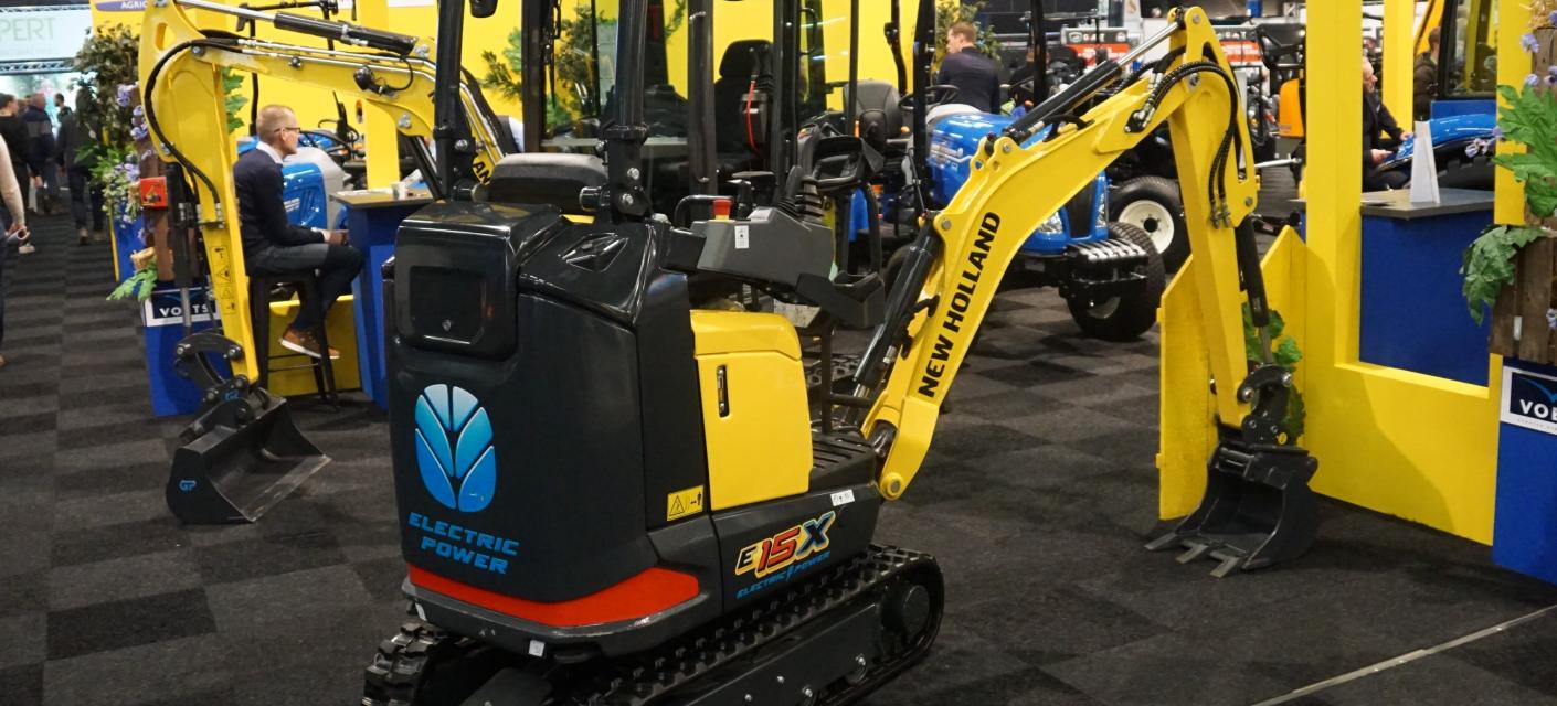 new holland e15x elektrische graafmachine 