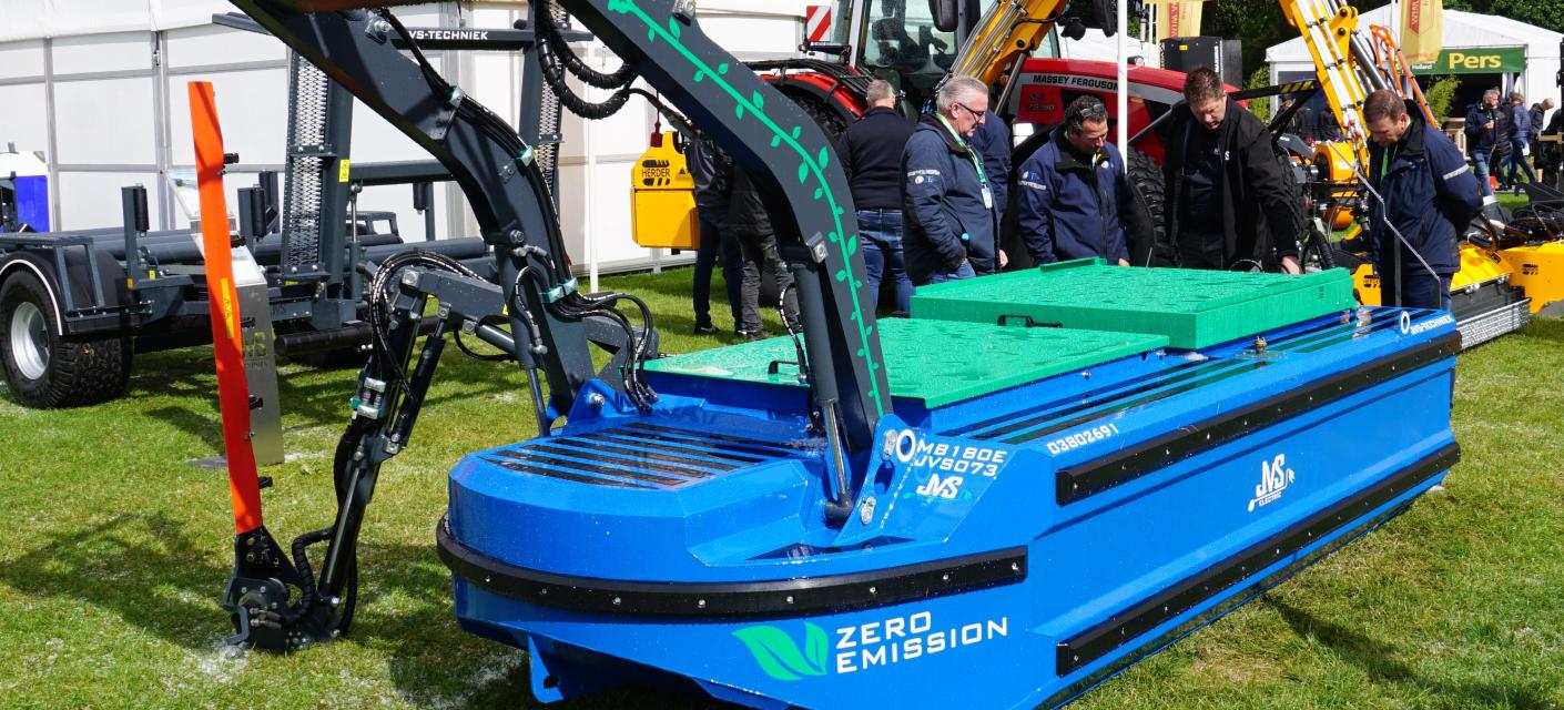 JVS Hem elektrische maaiboot 