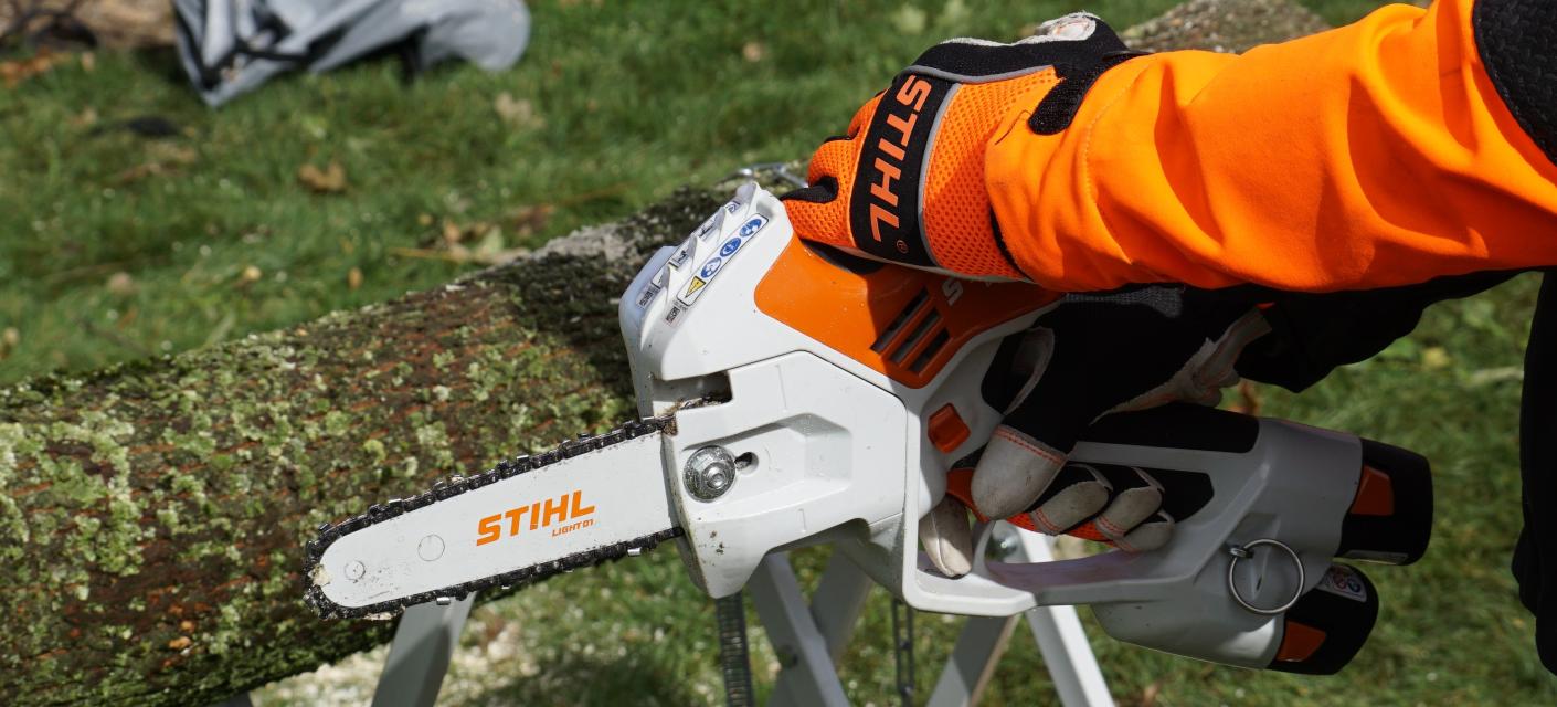 stihl mini kettingzaag 