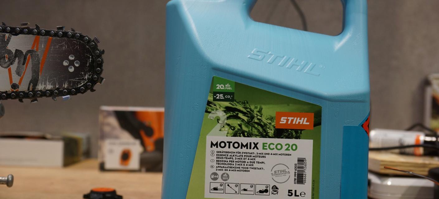 De Groene sector vakbeurs 2024 stihl motomix 20