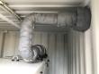opbouw Mourik retrofit uitlaatgasnabehandelingsysteem op generator.