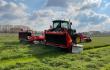 Kuhn tripelmaaier met afvoerbanden