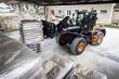 Doosan 220-7 wiellader in actie 