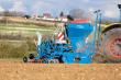 Lemken Solitair zaaimachine met dubbele zaaigoedtank