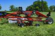 Kuhn brede hark met middenafleg 