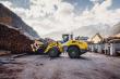 liebherr wiellader houtoverslag