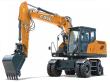 case WX140E mobiele graafmachine